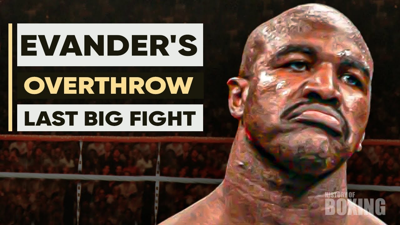 The Fight That BURIED Evander Holyfield's Career! background