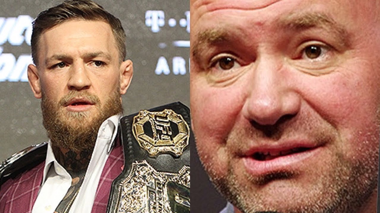 Conor McGregor and Sean Strickland Fights Officially Announced background