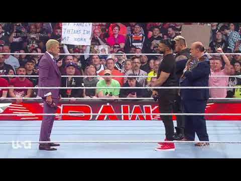 Roman Reigns and Cody Rhodes (Full Segment), WWE Raw, April 03 2023