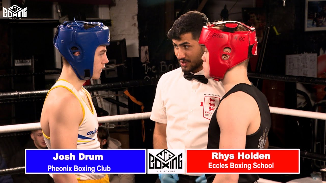 Fight of the Night | Rhys Holden v Josh Drum | Eccles School of Boxing