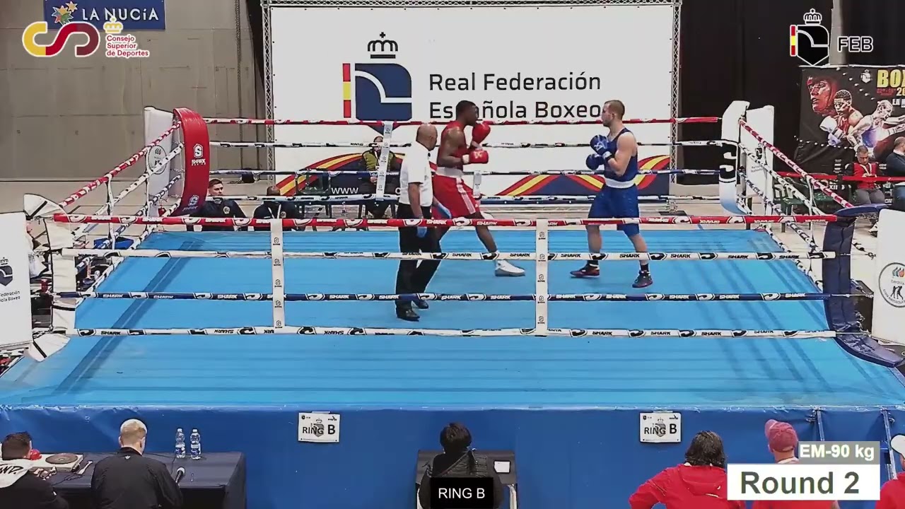 Elwin Belezika (SWE) vs. Guillermo Palau (ESP) Boxam Tournament 2026 (90kg)