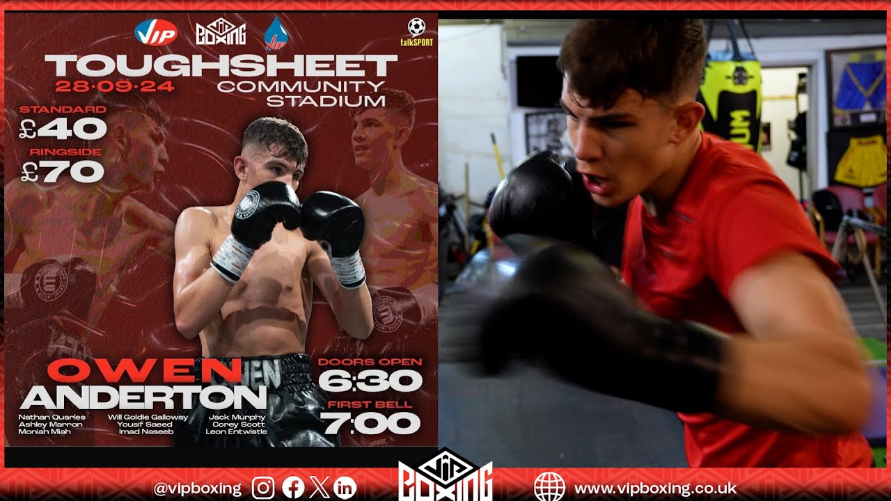 HE'S ONE OF THE BEST ROAD WARRIORS ABOUT - Owen Anderton talks about his next opponent!
