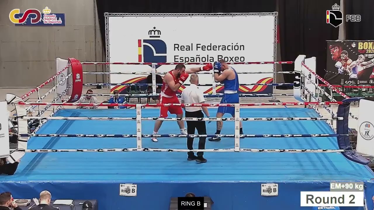 Andrii Khaletskyi (UKR) vs. Dmitri Gladõšev (EST) Boxam Tournament 2026 QF's (90+kg)