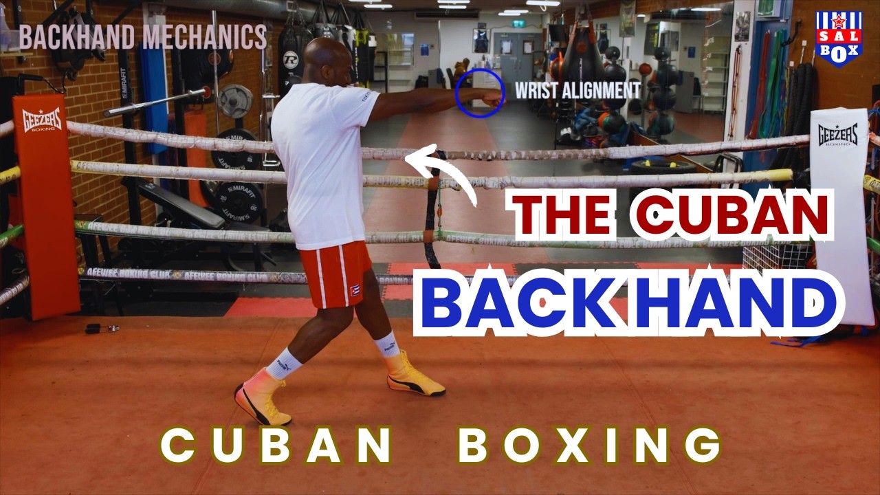 THE POWERFUL & PRECISE CUBAN BACKHAND background