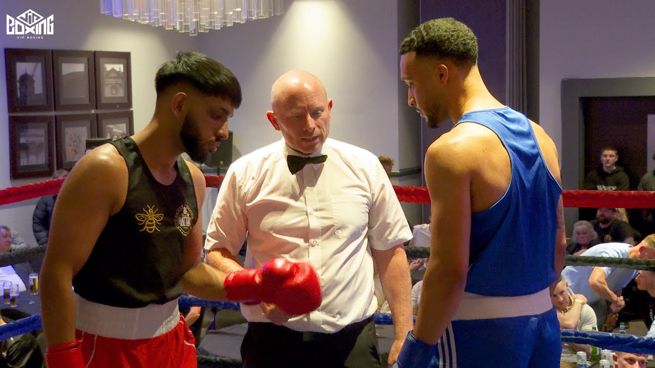 VIP's FoTN Esa Akhtar (Magic Hatton's) v Elimane Samba Diaw (Fight factory) Sept 13 2024 background