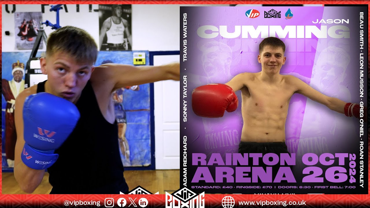 I WANT TO BE IN THEIR FACE AND AT THEM! The KO Kid, Jason Cumming is set for fight number 3