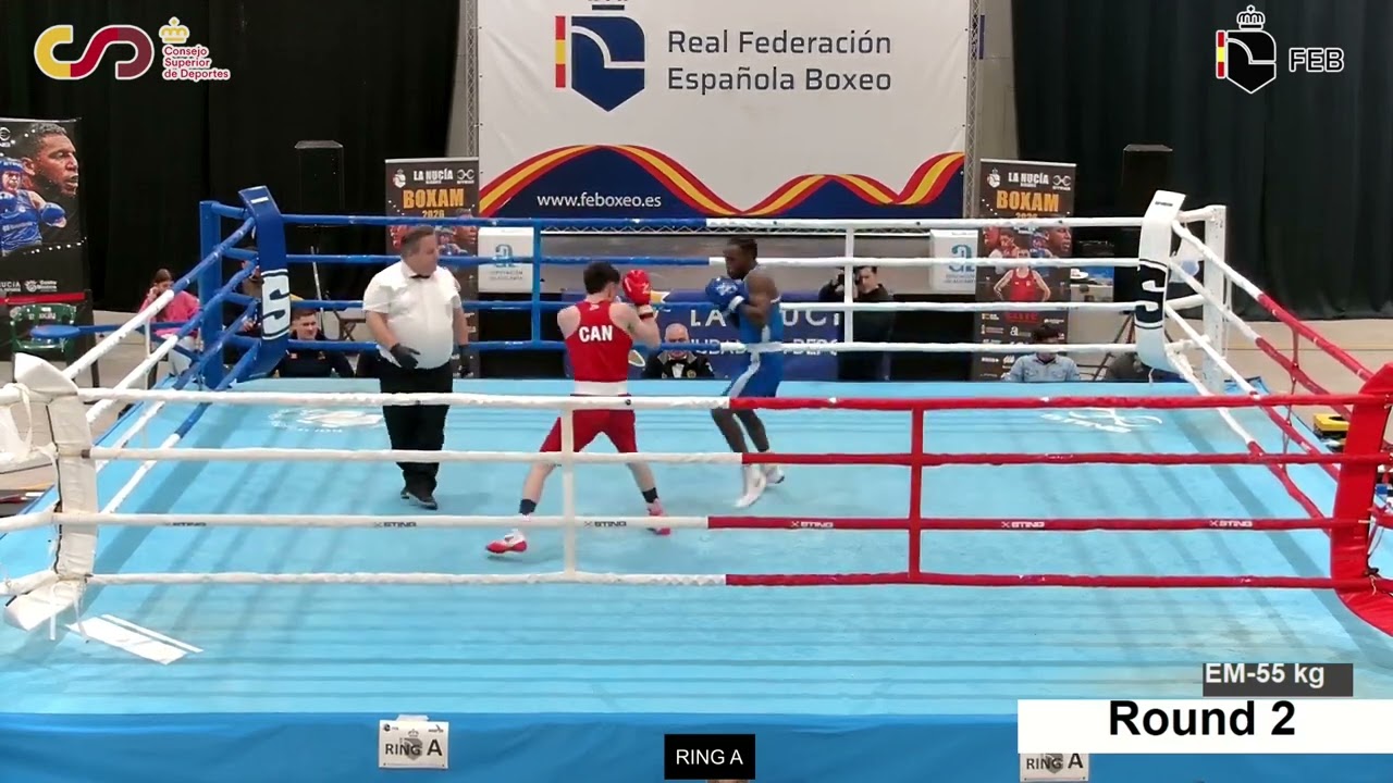 Alvin Warukaga (SWE) vs. Alexis Turbide (CAN) Boxam Tournament 2026 (55kg)