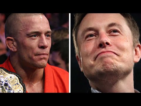 Georges St-Pierre OPENS UP on ELON MUSK Training background