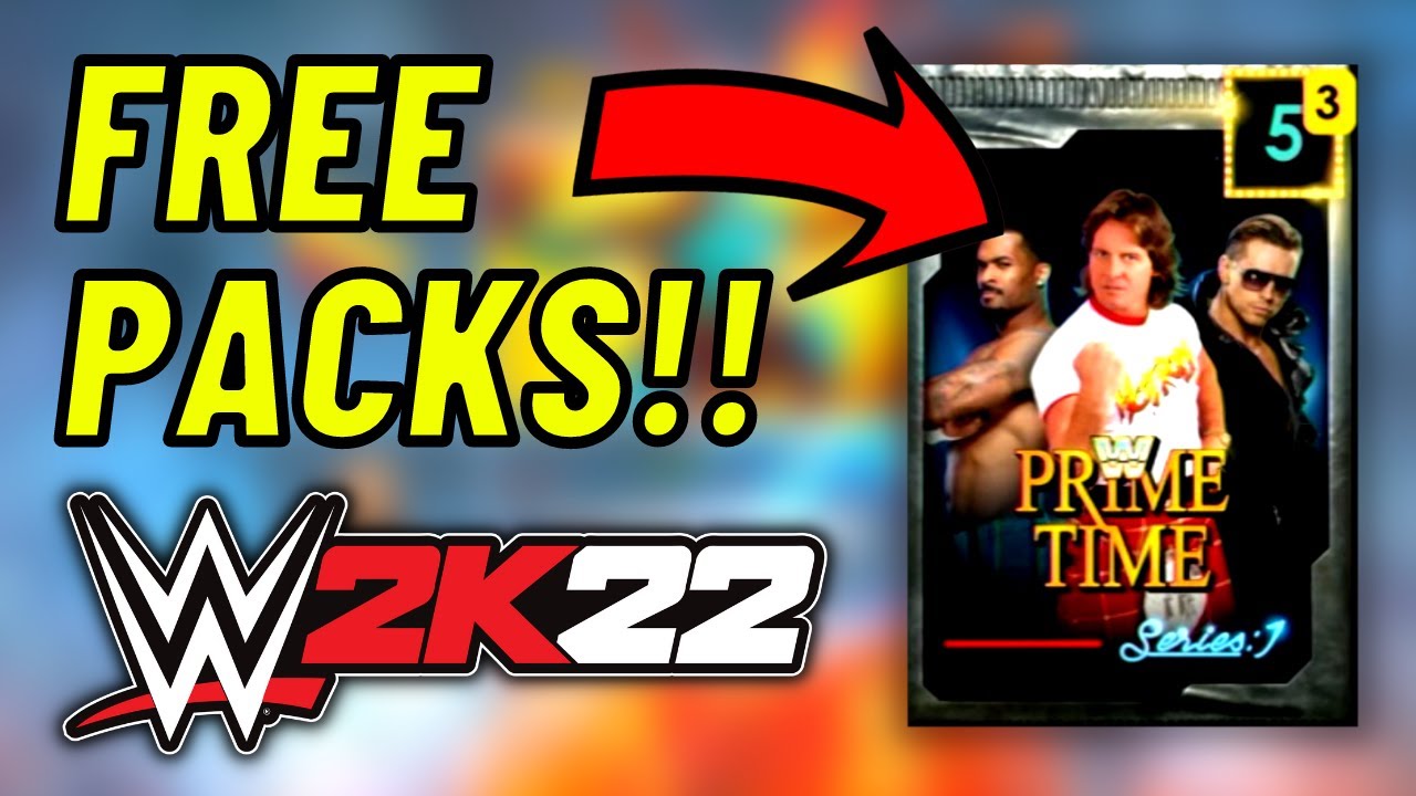 GET FREE PACKS WITH THIS CODE! (WWE 2K22 MyFaction)
