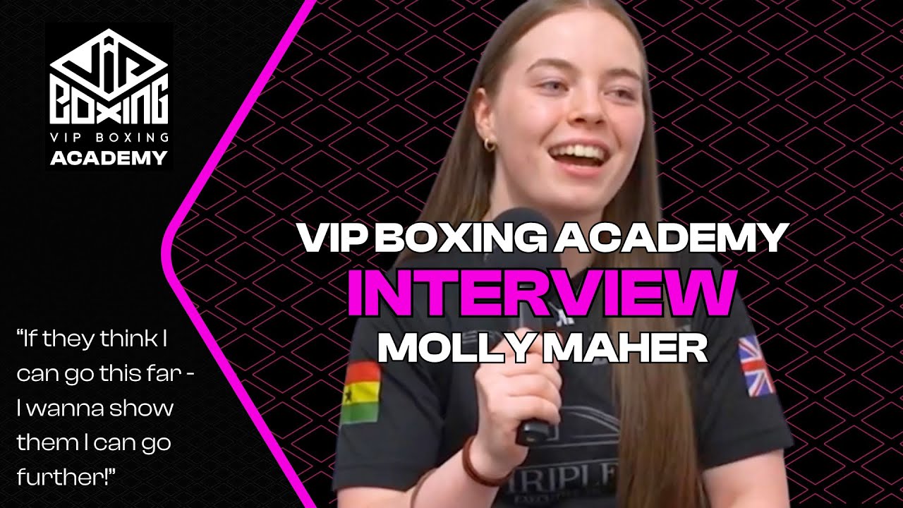 I WANNA SHOW THEM I CAN GO FURTHER! | Molly Maher on her blossoming amateur career | Interview background