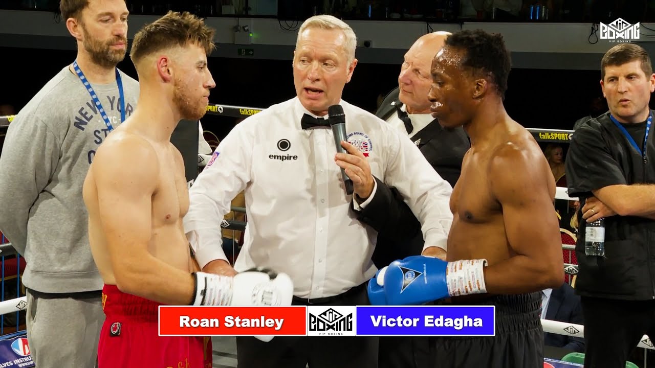ROAN STANLEY V VICTOR EDAGHA - FULL FIGHT Rainton arena 26th October 2024