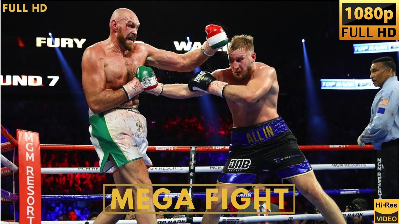 TYSON FURY (UK) vs OTTO WALLIN (SWEDEN) MEGA FIGHT background
