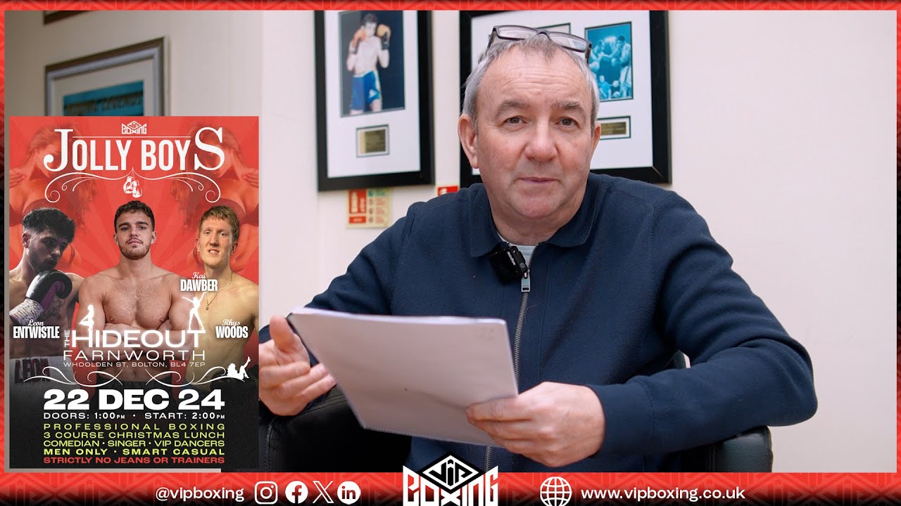 THE JOLLY BOYS SHOW IS BACK! STEVE WOOD TALKS THROUGH THE LAST SHOW OF THE YEAR! background
