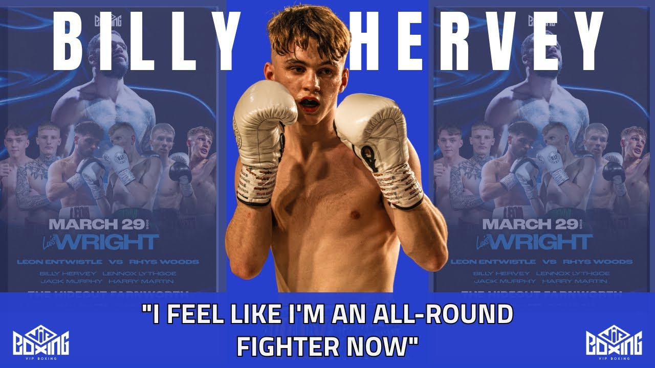 I FEEL LIKE AN ALL-ROUND FIGHTER NOW | Billy Hervey reflects on his first full year as a pro background