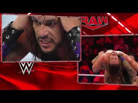 Damien Priest Vs Riddle, WWE Raw, September 26 2022 background
