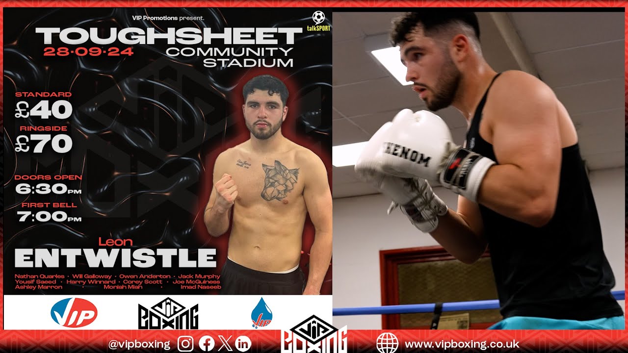 HE'S GONNA TRY AND BRING IT, AND THATS WHAT I WANT - Leon Entwistle on Nathan Darby background