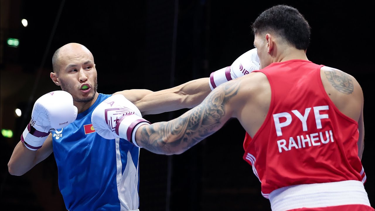 Erkin Adylbek Uulu (KGZ) vs. Iriatai Raiheui (PYF) IBA World Championships 2025 (86kg)