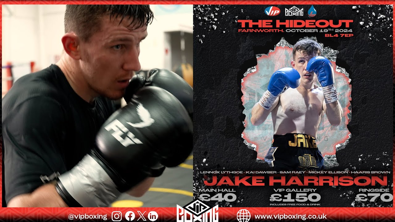 ''I'd love the winner of Roberts v Richardson'' Jake Harrison background