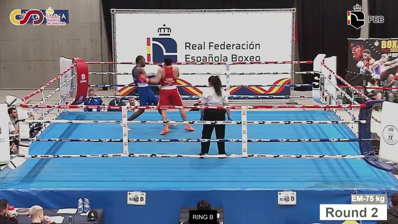 Yurii Zakharieiev (UKR) vs. Beni Salas (BEL) Boxam Tournament 2026 QF's (75kg)