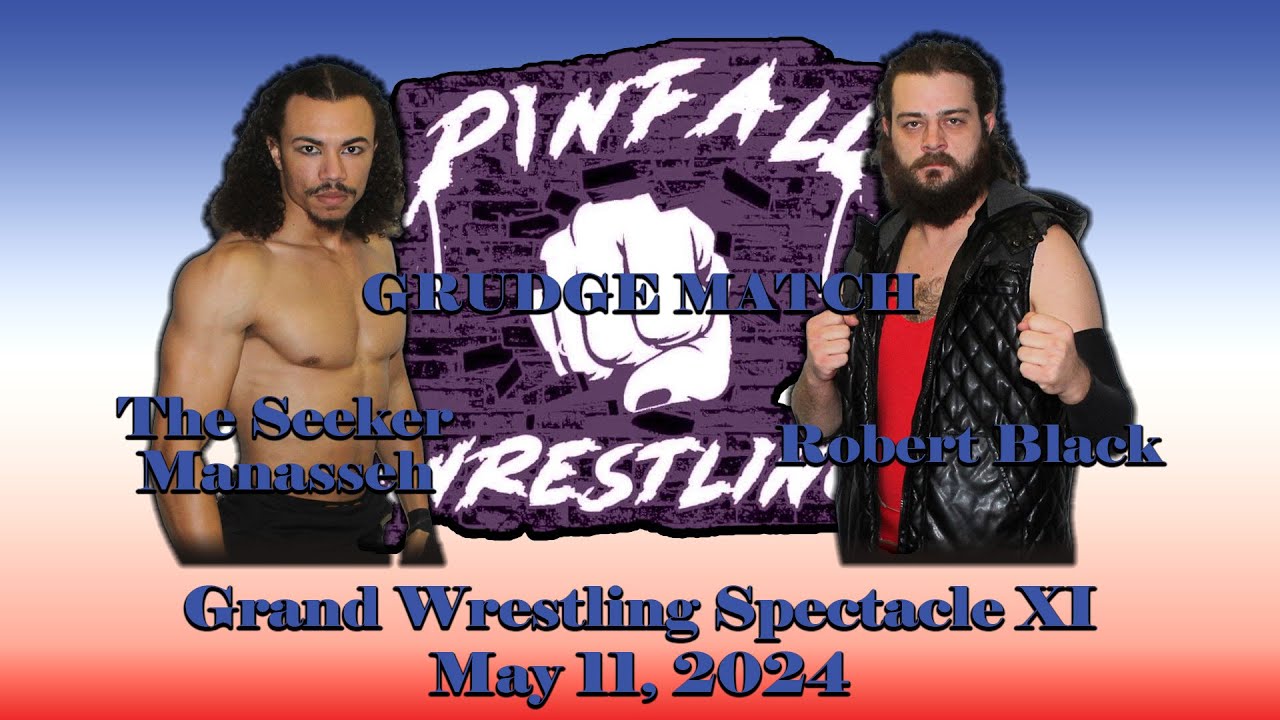 Pinfall Wrestling FULL MATCH - Robert Black vs. The Seeker Manasseh backdrop