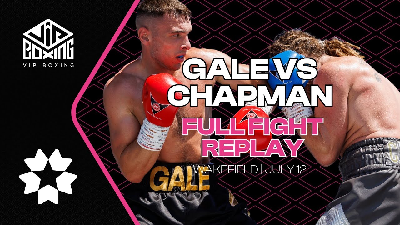 FULL FIGHT | Kai Gale vs Robbie Chapman | Wakefield | July 12 background