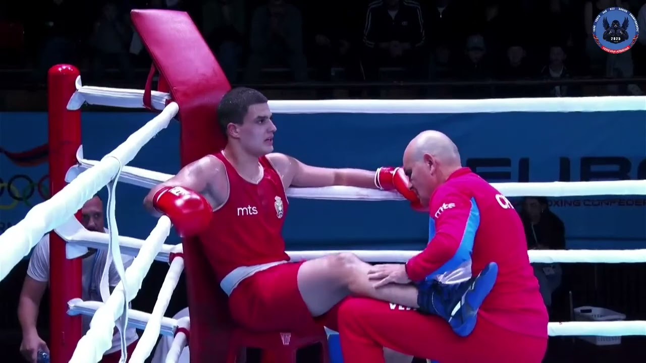Vladimir Ermakov (RUS) vs. Marko Pižurica (SRB) EUBC U23 Championships 2025 Final (92kg)