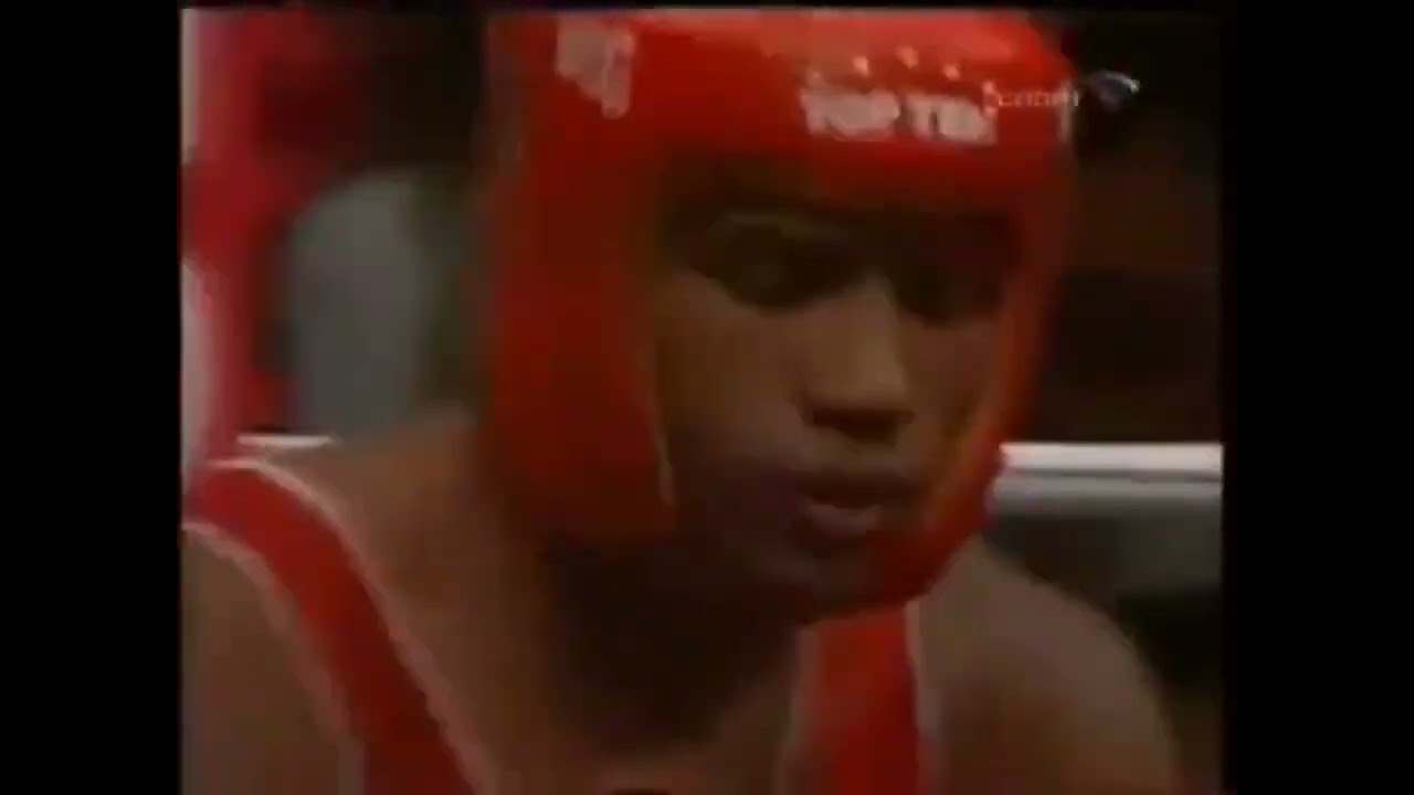 Matvey Korobov (RUS) vs. Alfonso Blanco (VEN) AIBA World Boxing Championships 2007 Final (75kg) background