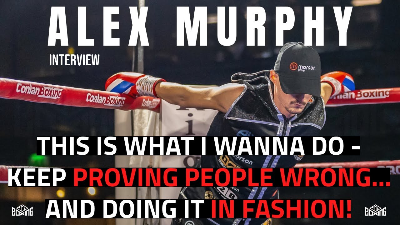 THIS WHAT I WANNA DO - KEEP PROVING PEOPLE WRONG… AND DOING IT IN FASHION! Super Alex Murphy!
