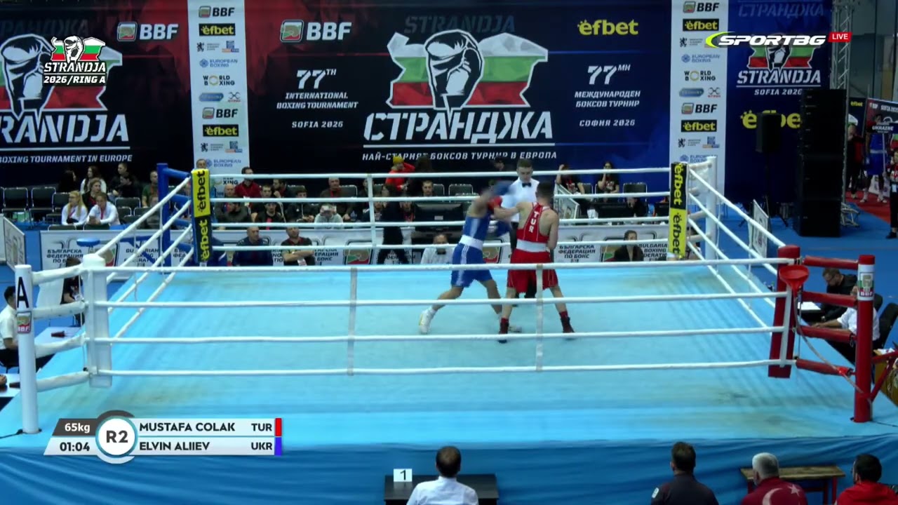 Elvin Aliev (UKR) vs. Mustafa Çolak (TUR) Strandja Tournament 2026 (65kg)