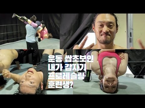 한국에서 직장 다니며 프로레슬링 도전하는 남녀분들의 이야기 backdrop