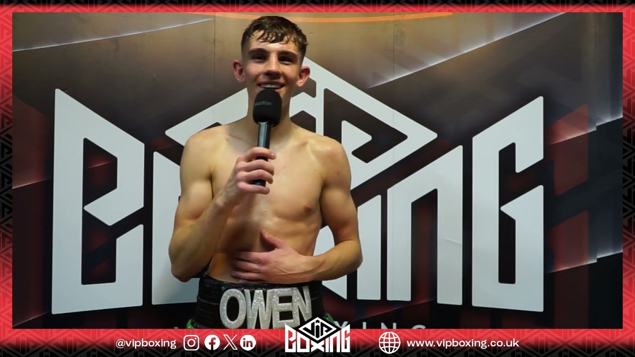 I HAVEN'T LOST A ROUND AS A PROFESSIONAL! Owen Anderton on his win against Jordan Grannum