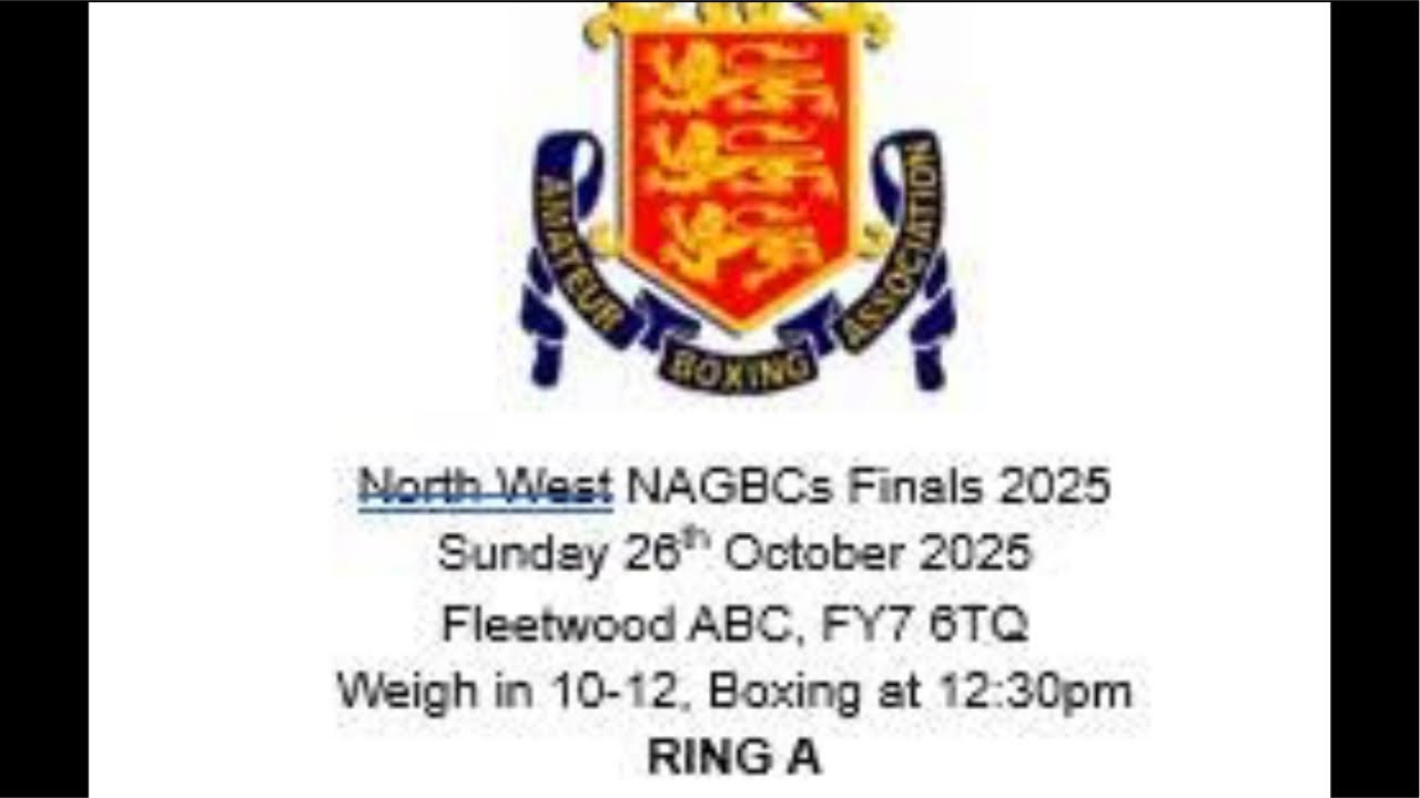 NABGC NWR FINALS #manchester #boxing #city