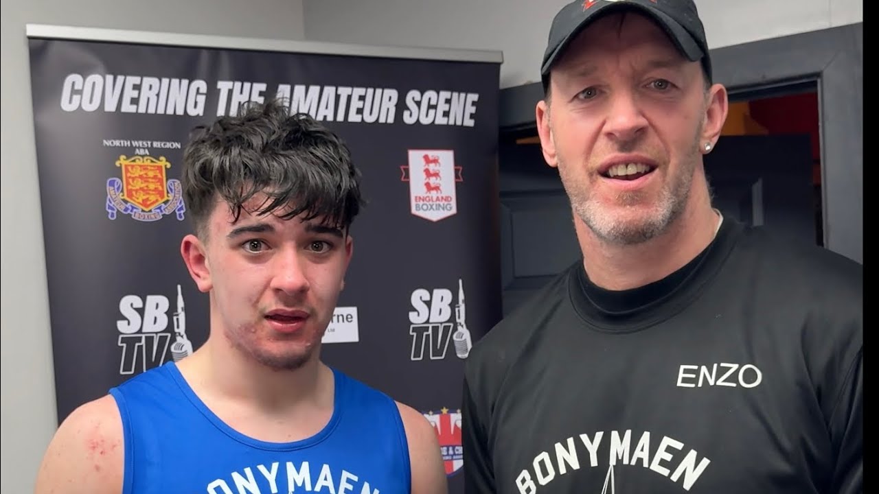 ROMEO & ENZO MACCARINELLI talk about Romeo’s Bout in Liverpool after a cracking bout ! #boxing background