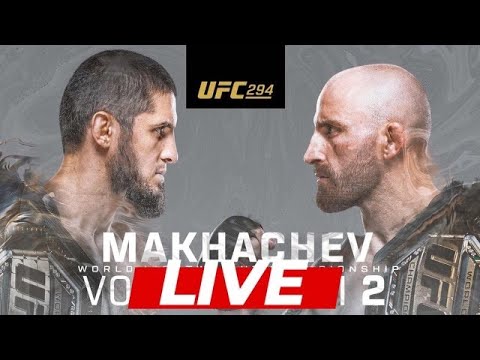 UFC 294: Makhachev vs. Volkanovski 2 | LIVE STREAM