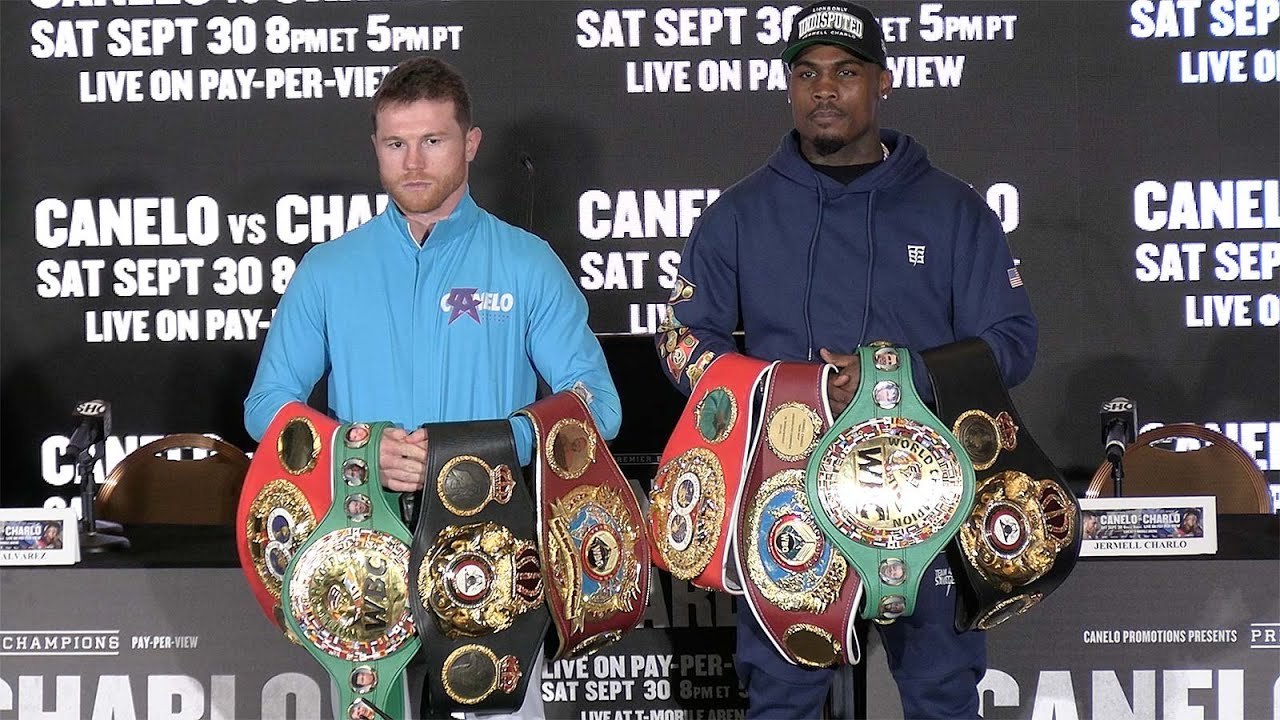 Canelo TROLLS Charlo at Press Conference