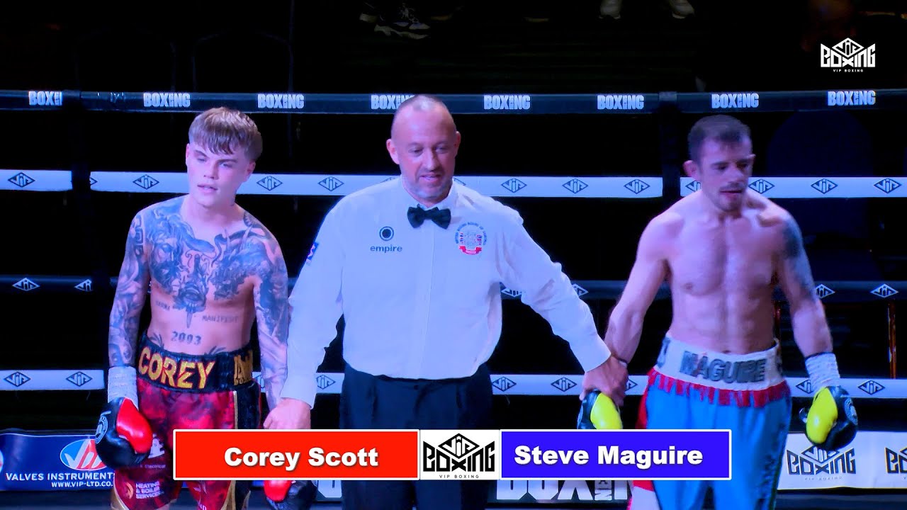 Full Fight | Corey Scott v Steve Maguire | Bolton | 30th November 2024 background