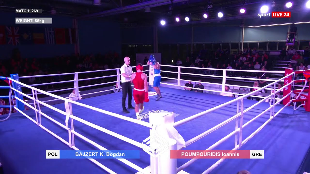 Ioannis Poumpouridis (GRE) vs. Bogdan Bajzert (POL) European U19 Championships 2025 Final (85kg)
