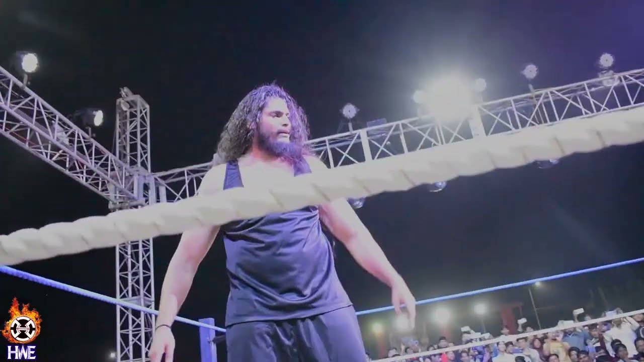 Shanky Singh vs B.Boy, Bhaskar & S.Dubey, HWE International Braj Wrestling Show Braj Ka Maha Sangram