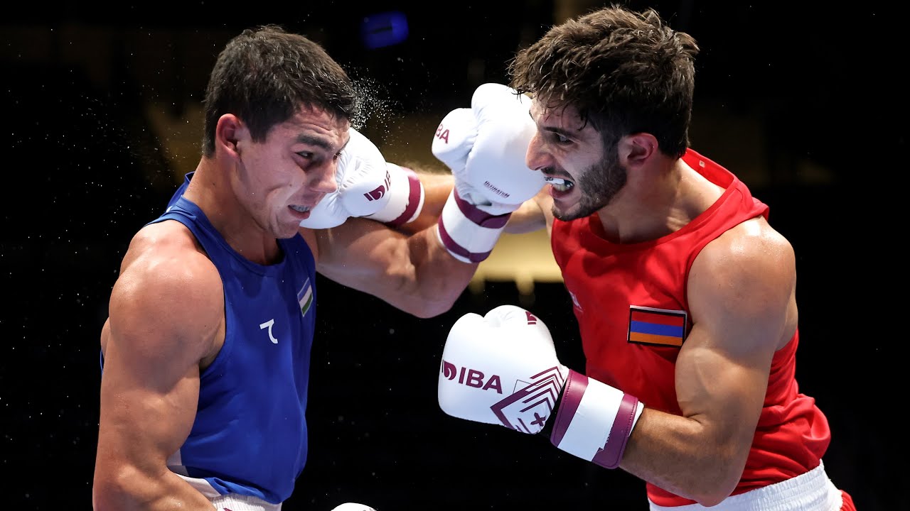 Fazliddin Erkinbayev (UZB) vs. Vakhtang Harutyunyan (ARM) IBA World Championships 2025 (75kg)