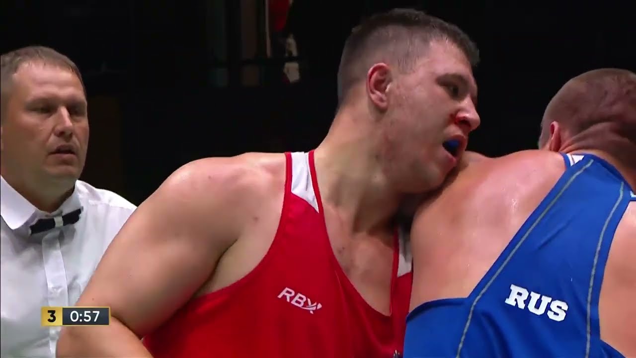Alexander Dorofeev vs. Svetoslav Teterin Russian National Championships 2025 SF's (92+kg) background