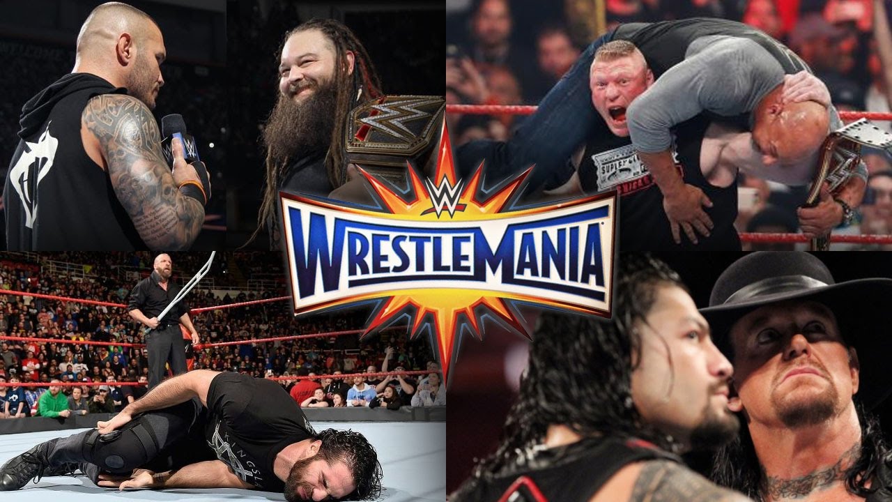 WWE WrestleMania 33 Full Match Card PREDICTIONS!
