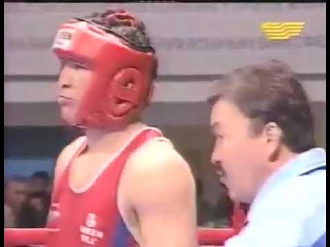 Roman Romanchuk (RUS) vs. Olzhas Orazaliyev (KAZ) AIBA World Cup 2002 SF's (81kg)