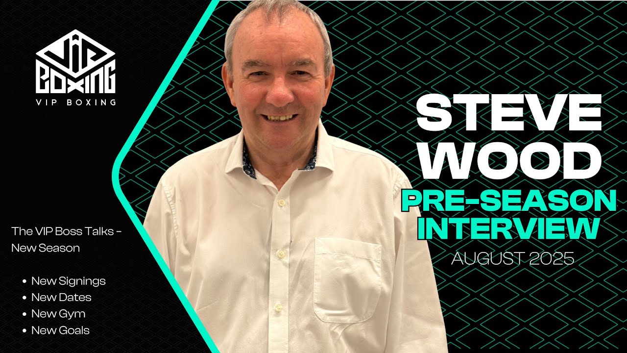 PRE-SEASON INTERVIEW with STEVE WOOD background