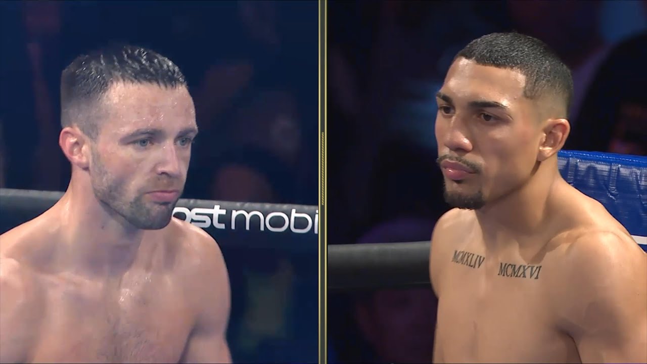 TEOFIMO LOPEZ (USA) vs JOSH TAYLOR (UK) BIG FIGHT! background