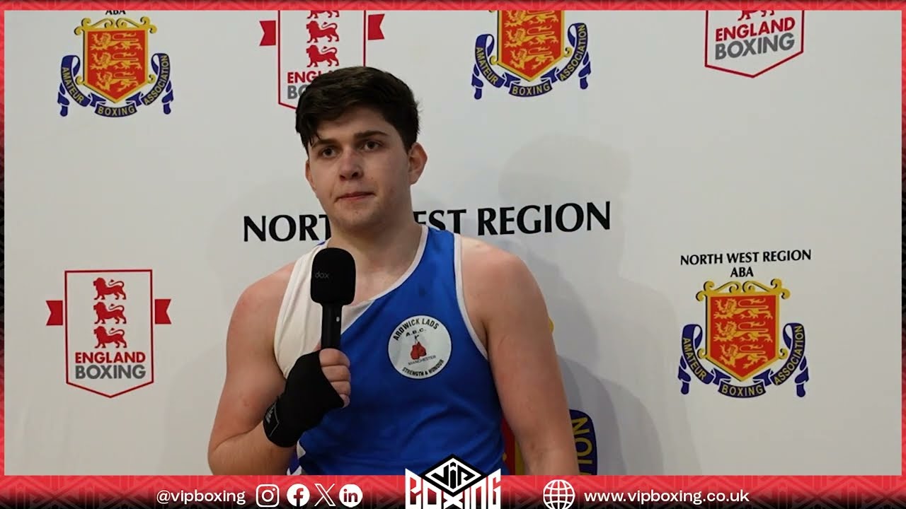 Post Fight Interview | Kevin Mongans | 92kg Youth Cadet North-West Regional Champion background