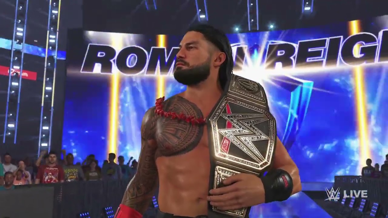 WWE 2K23 || Roman Reigns Full Entrance