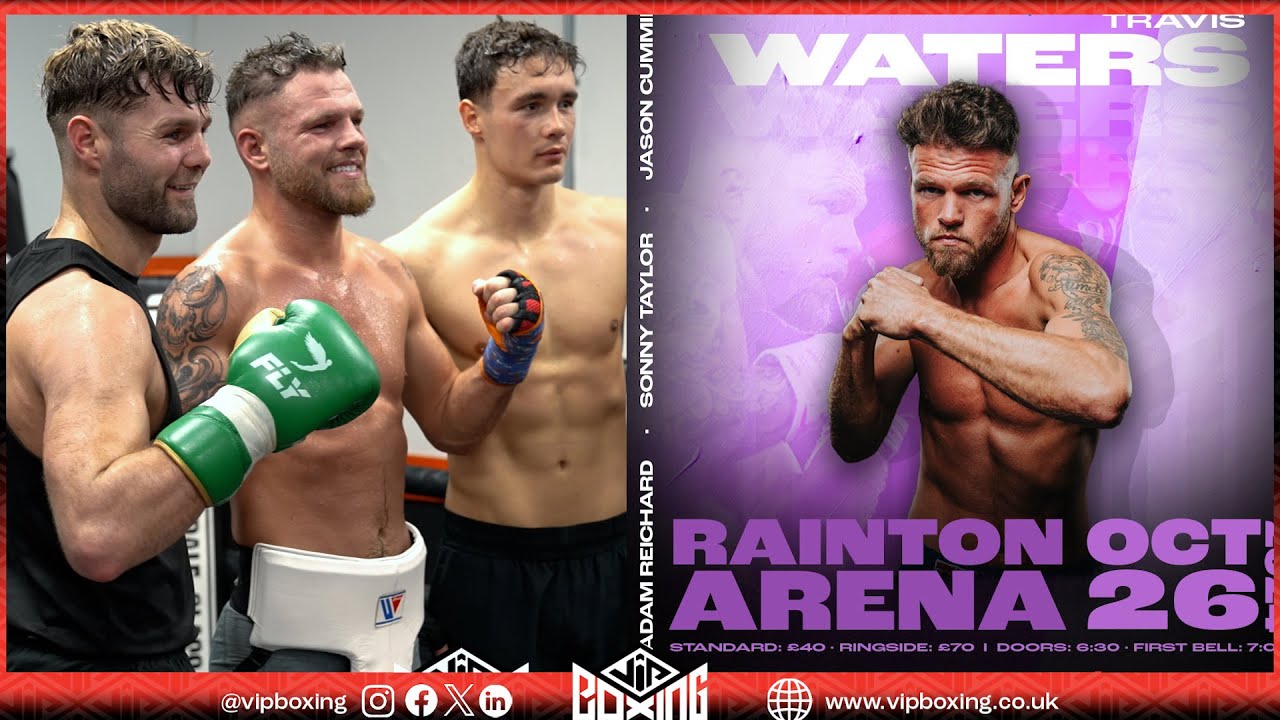 IF I CAN GET SOMEOME OUT OF THERE, I ABSOLUTELY WILL. Travis Waters headlines Rainton Arena 26th Oct