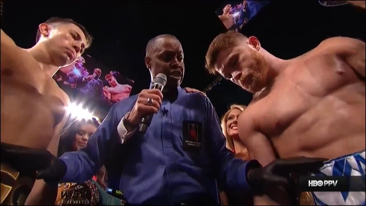 CANELO ALVAZREZ (MEXICO) vs GENNADY GOLOVKIN FULL FIGHT background