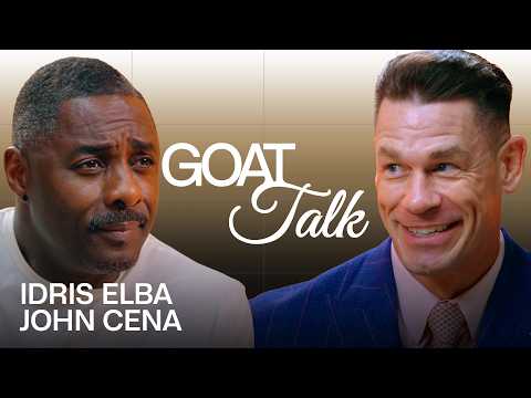 Idris Elba & John Cena Debate the Best & Worst Things Ever | GOAT Talk background