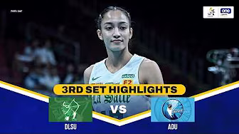 DLSU vs. AdU | SET 3 HIGHLIGHTS | UAAP SEASON 88 WOMEN’S VOLLEYBALL ROUND 1 | MAR. 11, 2026
